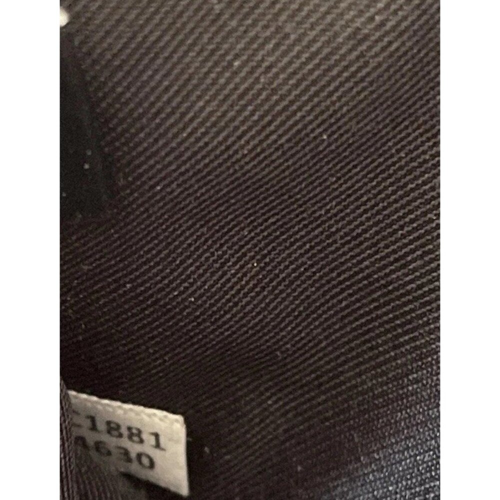 Coach Long Zip Around Wallet In Signature Canvas Brown Black Gold Tone Hardware - Picture 15 of 16